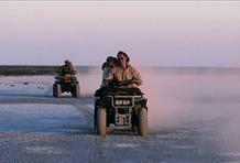 Quad Bike To Kubu, Botswana